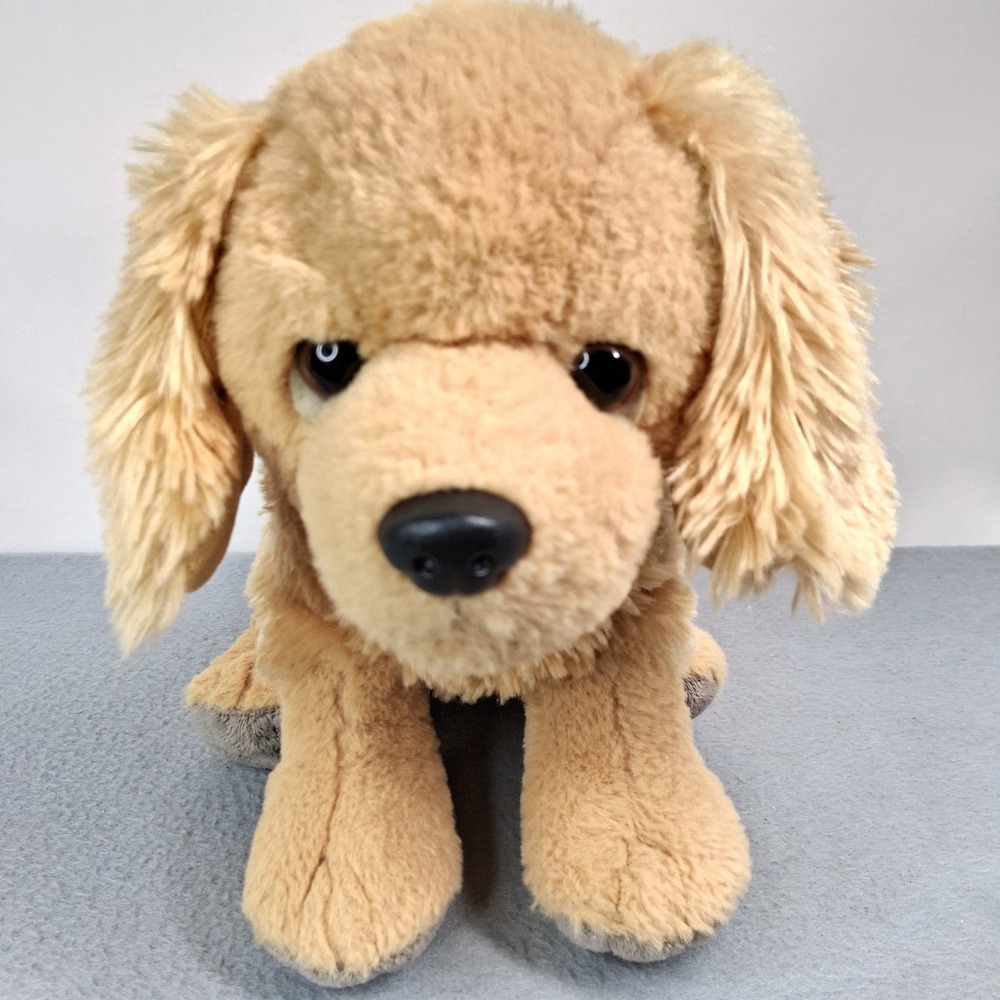 Wild Republic Plush Golden Retriever Puppy Dog 12 Inch Soft Toy Animal